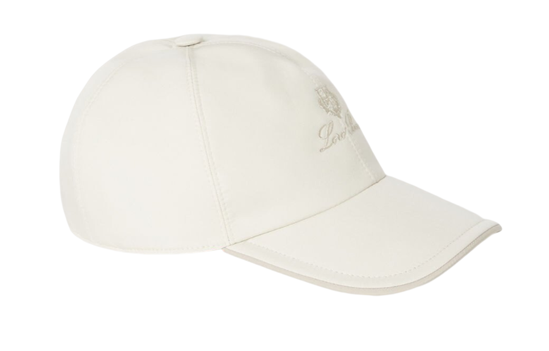 Loro Piana Baseball Caps Men's White