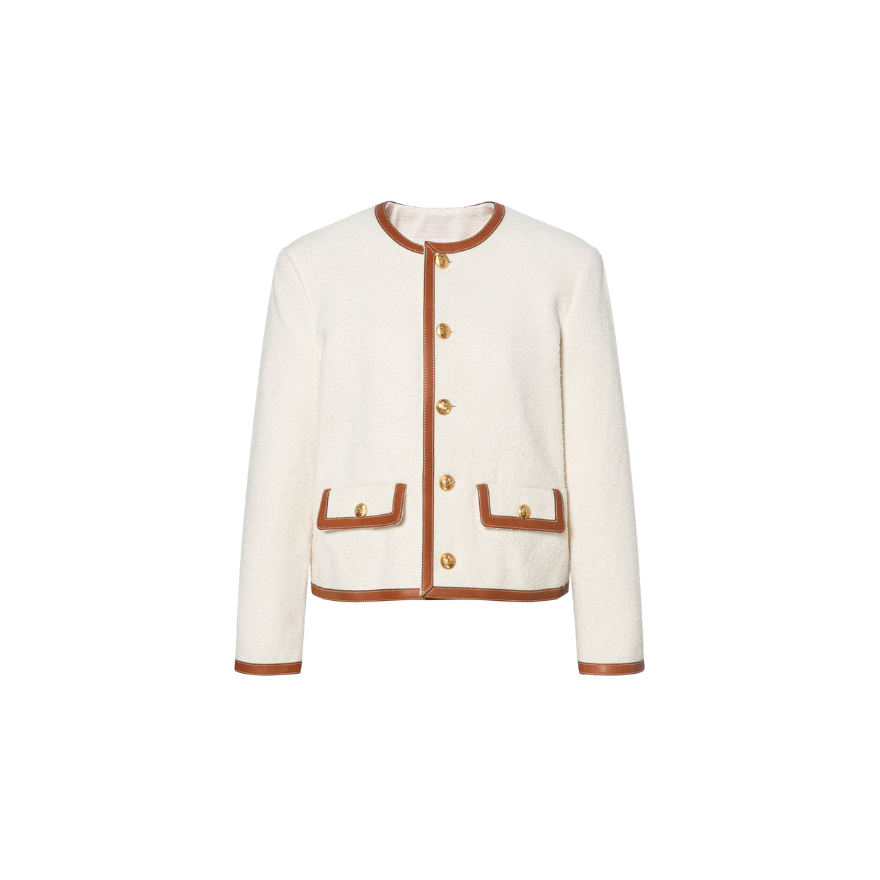 CELINE FW22 Jackets & Coats Women's Ecru