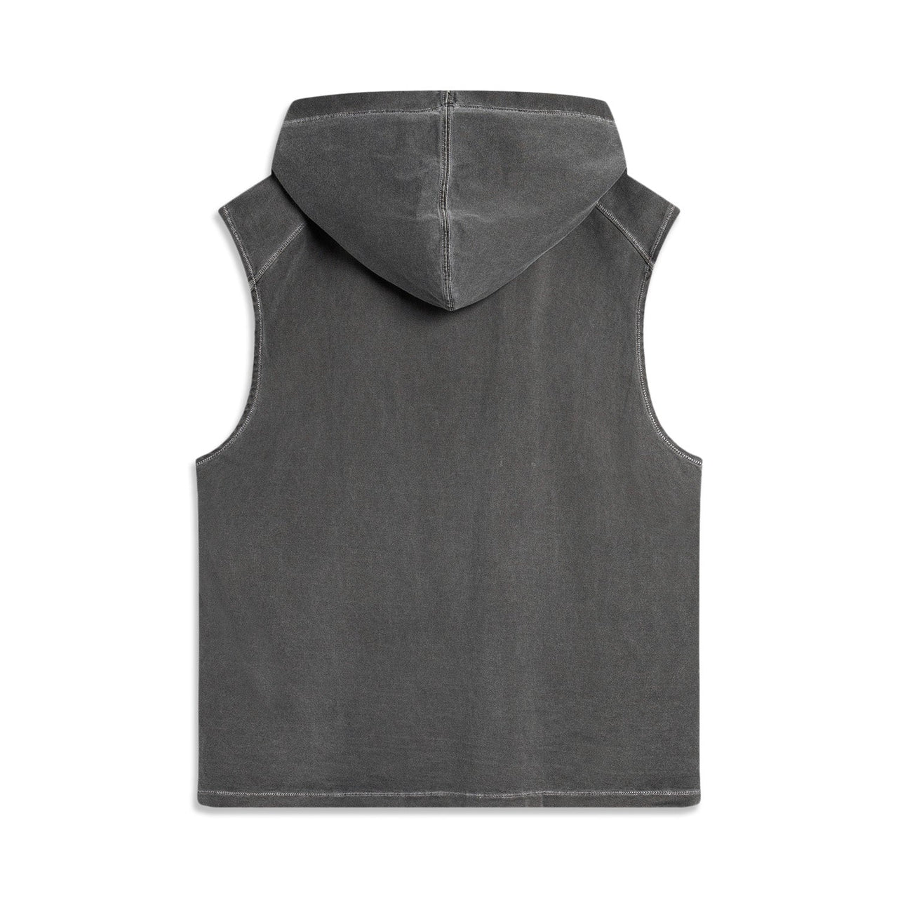 Li-Ning BadFive Graphic Sleeveless Hoodie 'Washed Grey' AVSU459-3
