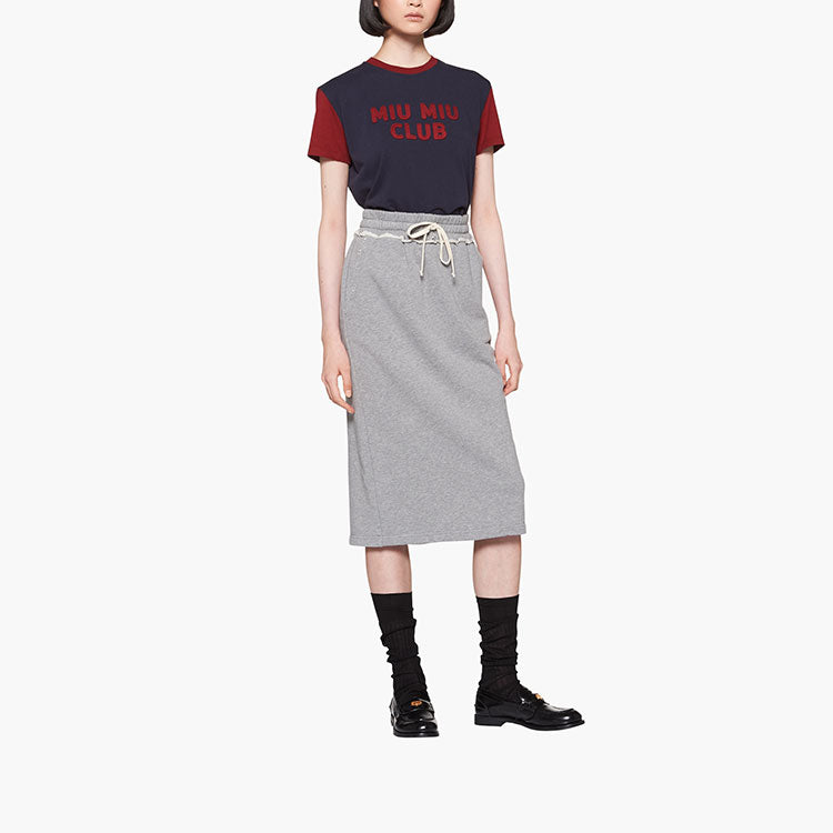 MIU MIU Crop Tops Women's Blue