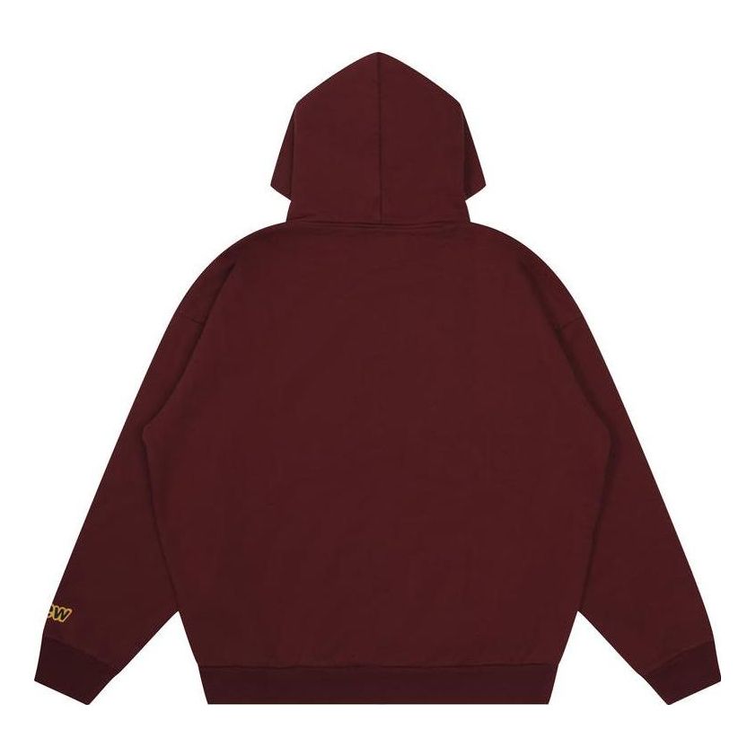 Drew House Mascot Oversized Hoodie 'Burgundy' DR-FW22-208