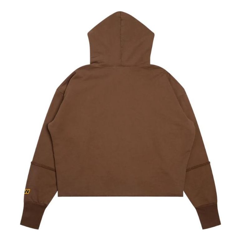 Drew House Mascot Deconstructed Hoodie 'Brown' DR-SS22-152
