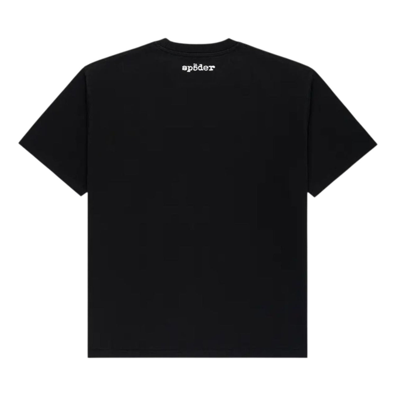 Sp5der Diffused Collegiate T-Shirt 'Black' TE025FW25BLK