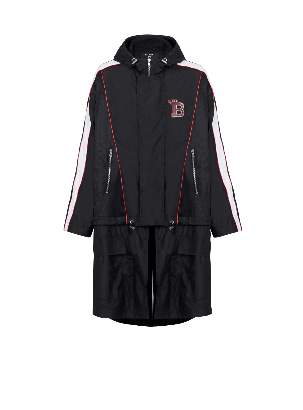 Balmain Men's Balmain X Puma 2 In 1 Mid-Lenght Parka