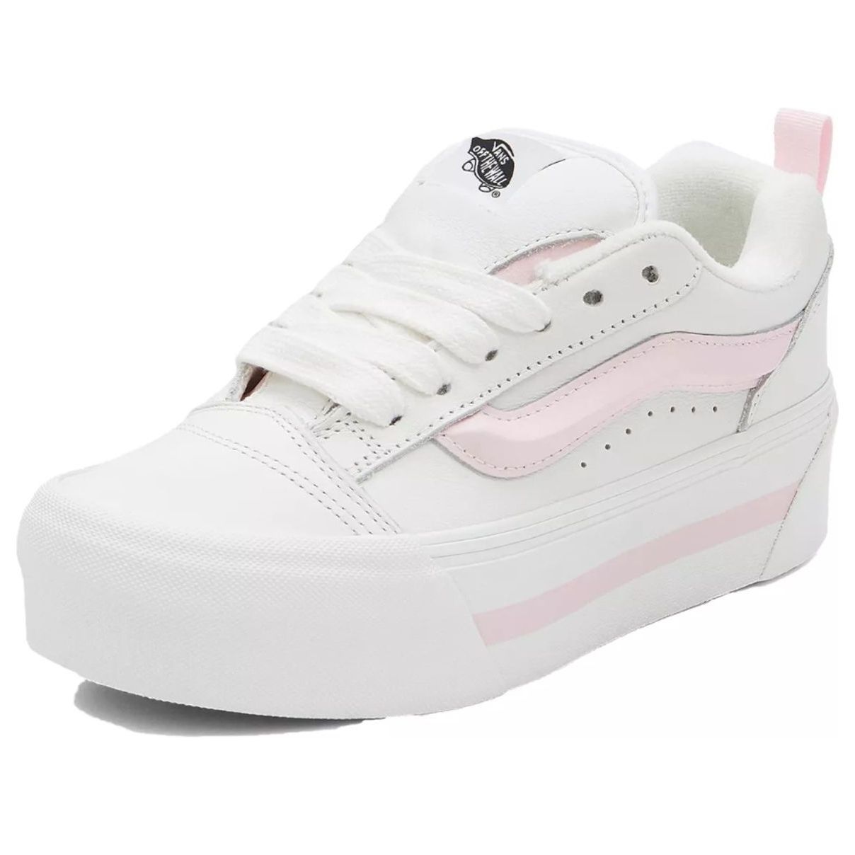 (TD) Vans Knu Stack 'White Pink' VN000CP6YL7