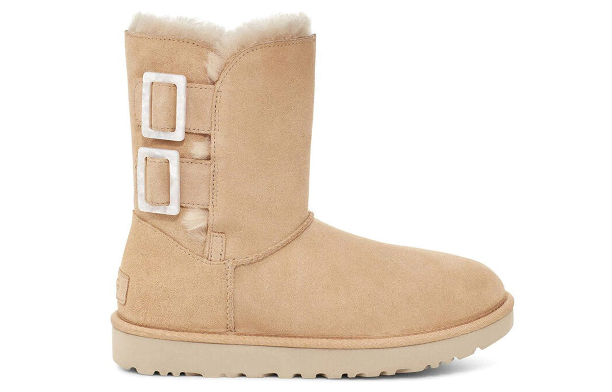 (WMNS) UGG Bailey Light Yellow Snow Boots 1107958-BNZ