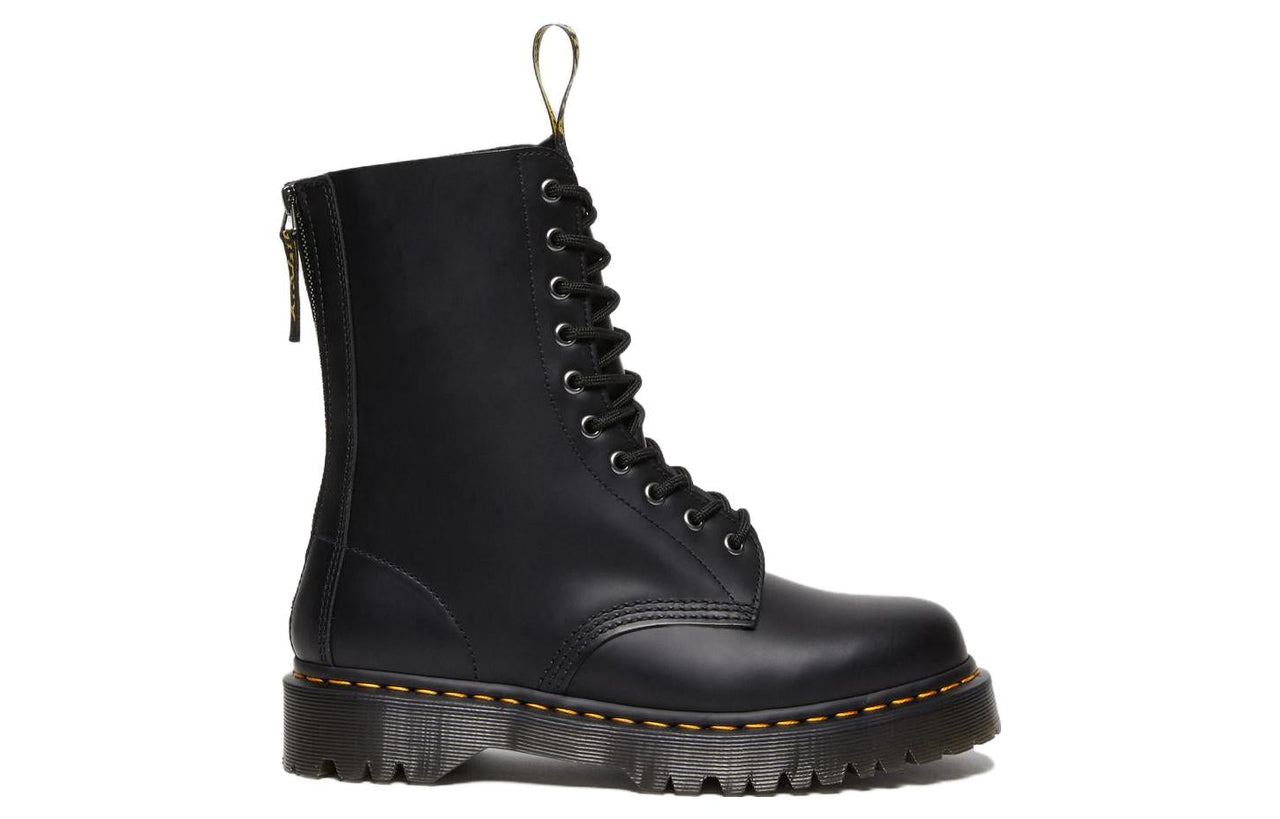 Dr. Martens 1490 Hi Bex Zip Leather Boots 'Black' 27841001