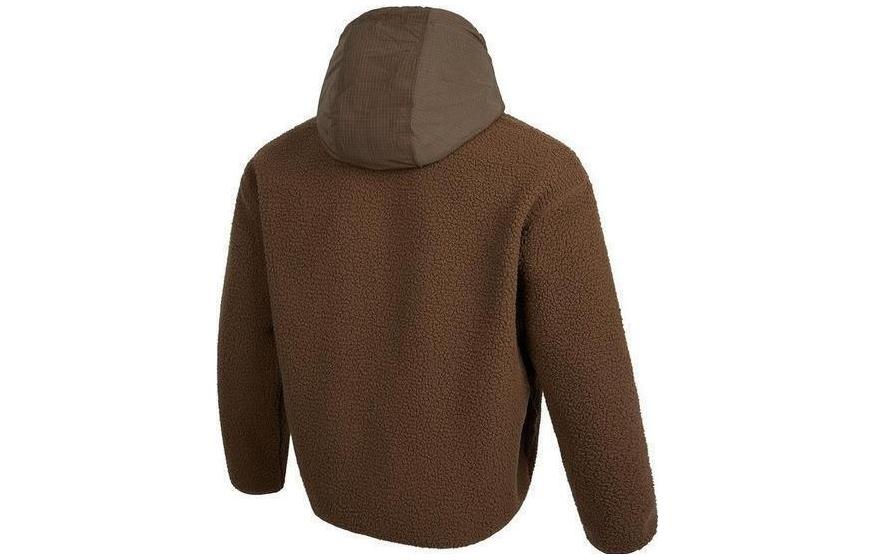 Air Jordan Year Of The Rabbit CNY Series Polar Fleece Drawstring Hoodie Men's Light Brown FB1451-274