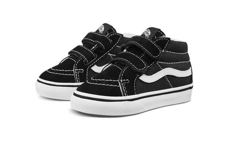 (TD) Vans Sk8-Mid Reissue Velcro 'Black' VN00018W6BT