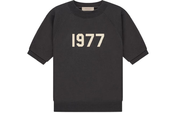 Fear of God Essentials SS22 Ss Raglan Crewneck Iron 1977 FOG-SS22-210