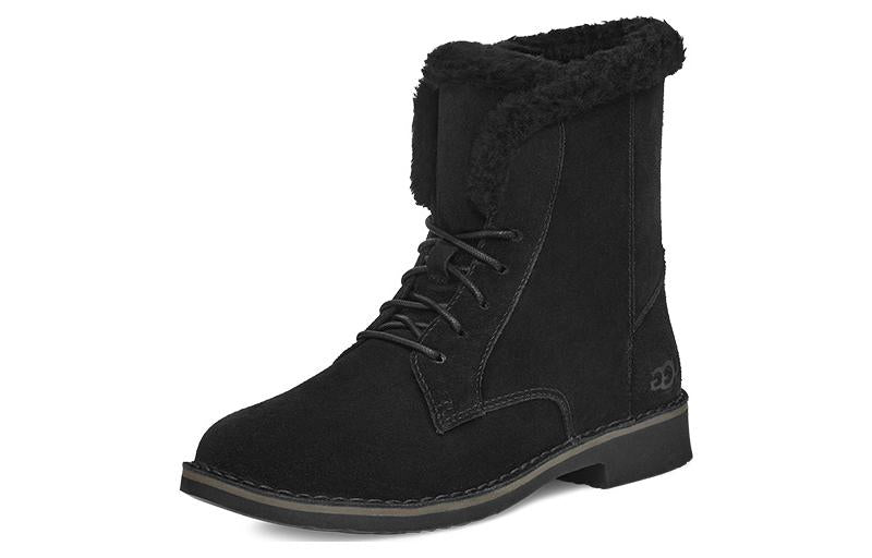 (WMNS) UGG Quincy Boots 'Black' 1129810-BLK