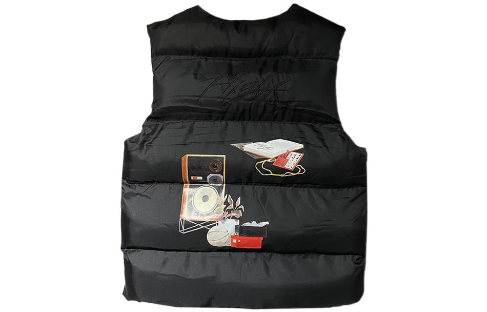 Air Jordan Padding Best Artist Series Vests 'Black' DV1608-010