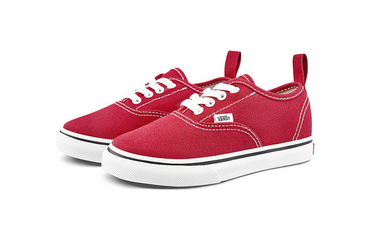(TD) Vans Authentic Elastic Lace 'Racing Red' VN0A34A1LXP