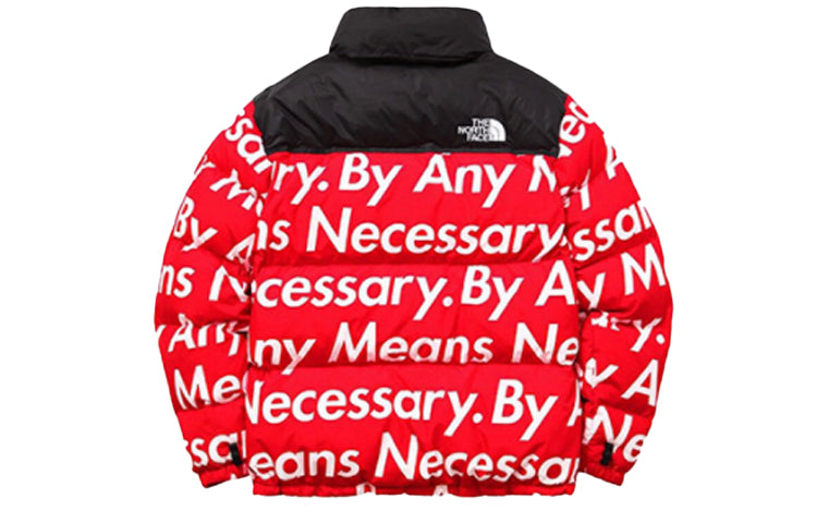 Supreme FW15 X The North Face By Any Means Nuptse Jacket 'Red' SUP-FW15-621