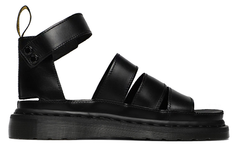 (WMNS) Dr. Martens Vintage Platform Hollowed Sandal Black 24477001