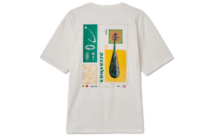 Converse Instrument Logo T-shirt 'White' 10024876-A01