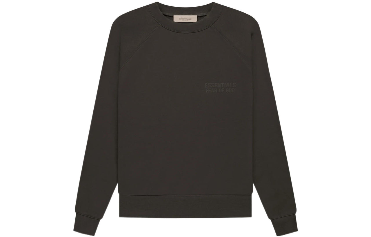 Fear of God Essentials FW22 Crewneck 'Off Black' FOG-FW22-476