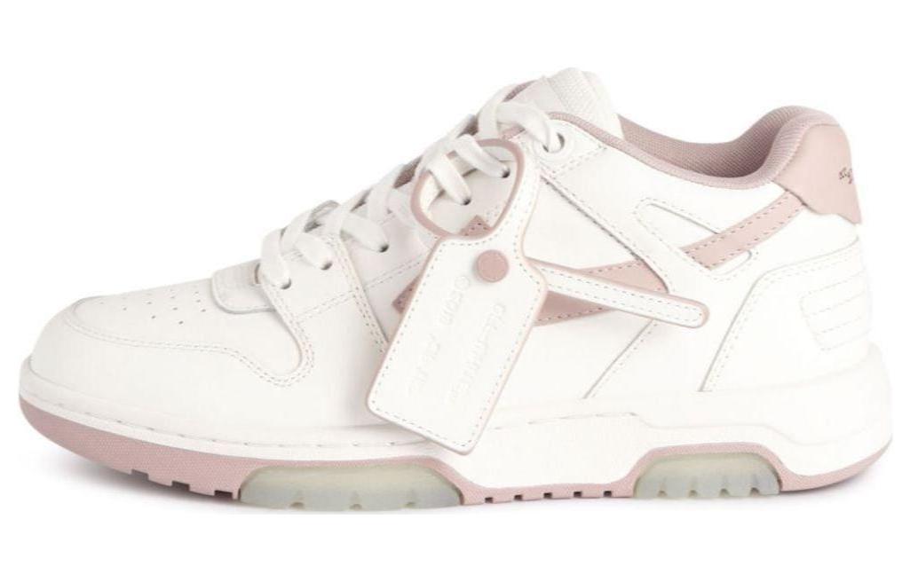 (WMNS) Off-White Out Of Office "Ooo" low-top Sneakers 'Pink White' OWIA259C99LEA0050130