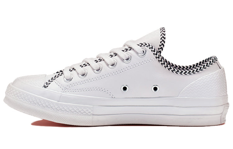 (WMNS) Converse Chuck 1970S Mission-V Low Top Black Stripe Line 'White Black' 565370C