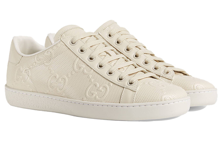 (WMNS) Gucci Ace Series GG 'White' 660135-1XK10-9022