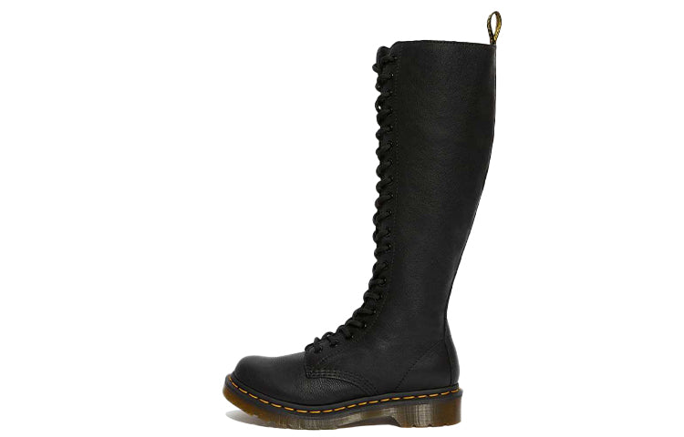(WMNS) Dr. Martens Virginia 1B60 Lace-Up Boots 'Black' 23889001