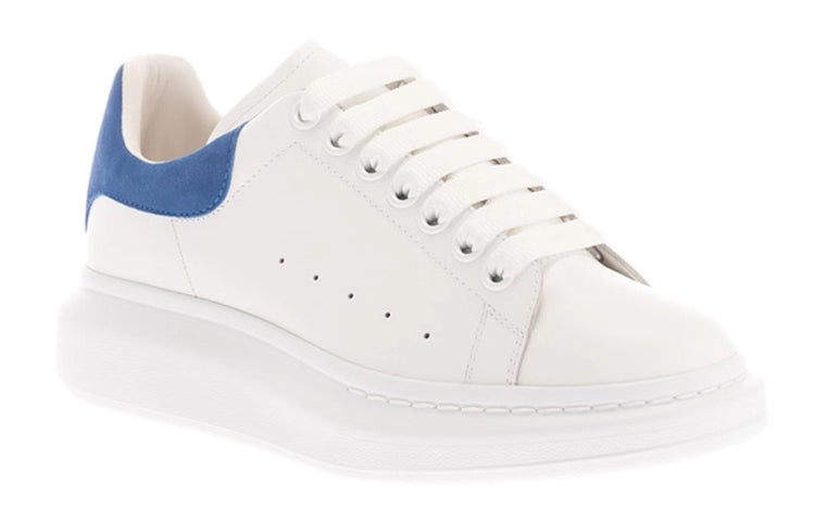 (WMNS) Alexander McQueen Oversized Sneaker 'White Paris Blue' 553770WHGP79086