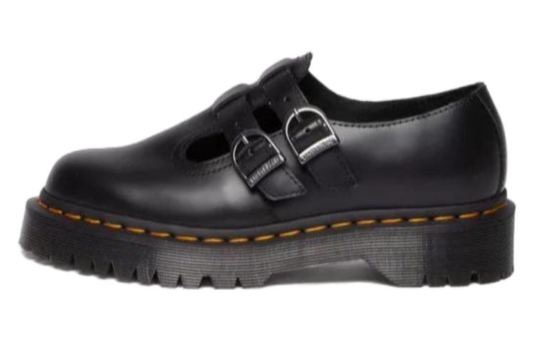 (WMNS) Dr. Martens 8065 II Bex Smooth Leather Platform Mary Jane 'Black' 30792001