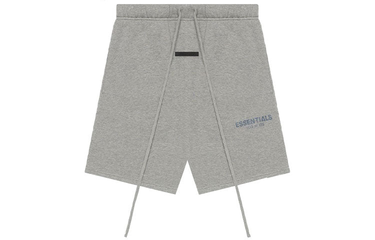 Fear of God Essentials SS21 Sweatshort Dark Heather Oatmeal FOG-SS21-619