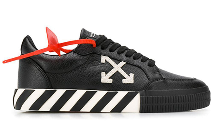 Off-White Vulcanized Low 'Black White' OMIA085F19D680011001