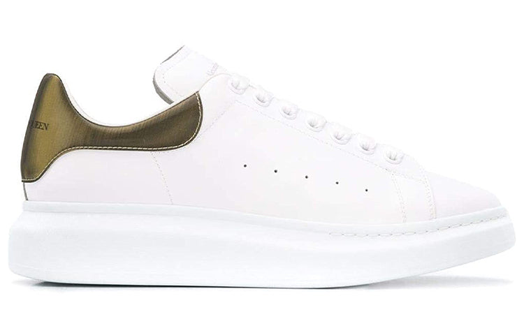 Alexander McQueen Oversized Contrast Metallic 'White' 553680WHYBJ9075