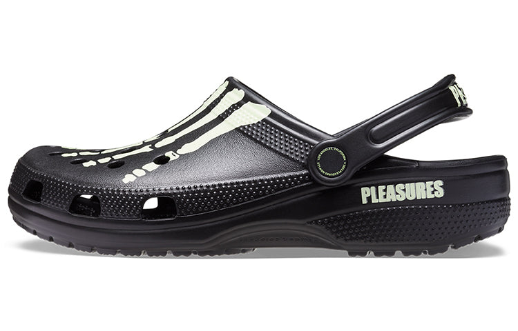 Crocs Pleasures x Classic Clog 'Skeleton - Glow in the Dark' 208267-001