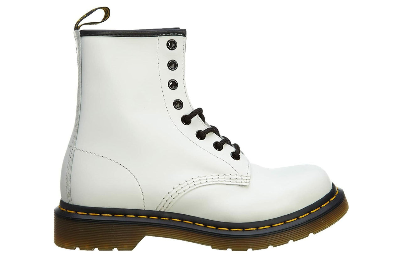 (WMNS) Dr. Martens 1460 Smooth Leather Lace Up Boots 'White' 11821100