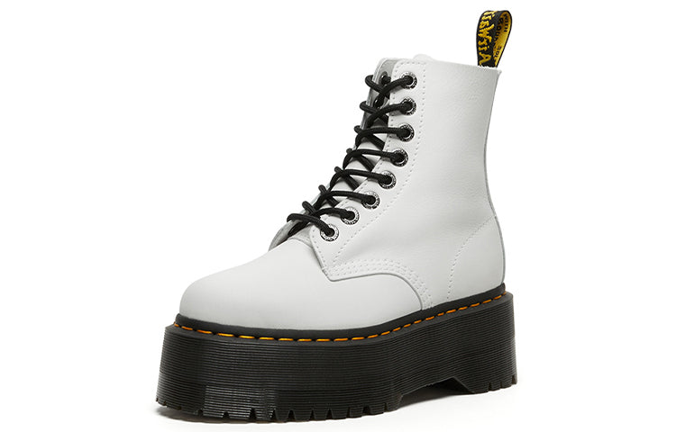 (WMNS) Dr. Martens 1460 Pascal Pisa Martin Boots White 26925113