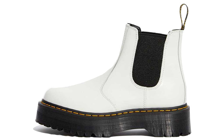 (WMNS) Dr. Martens 2976 Smooth Platform 'White' 25055100