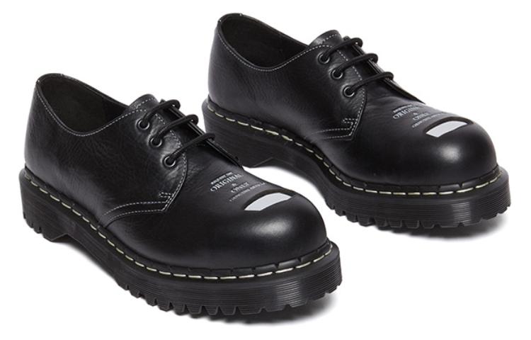 Dr. Martens 1461 Bex Exposed Steel Toe Oxford Shoes 'Black' 31503001