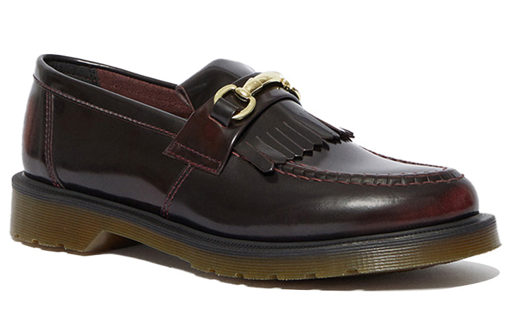 (WMNS) Dr. Martens Adrian Snaffle Loafer 'Cherry Red Arcadia' 25363600