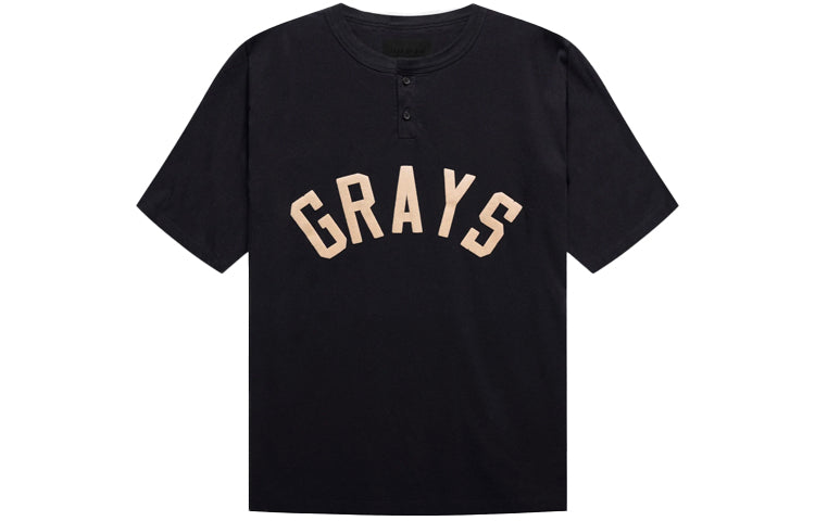 Fear of God Grays Henley 'Vintage Black' FG50-077CTJ-010