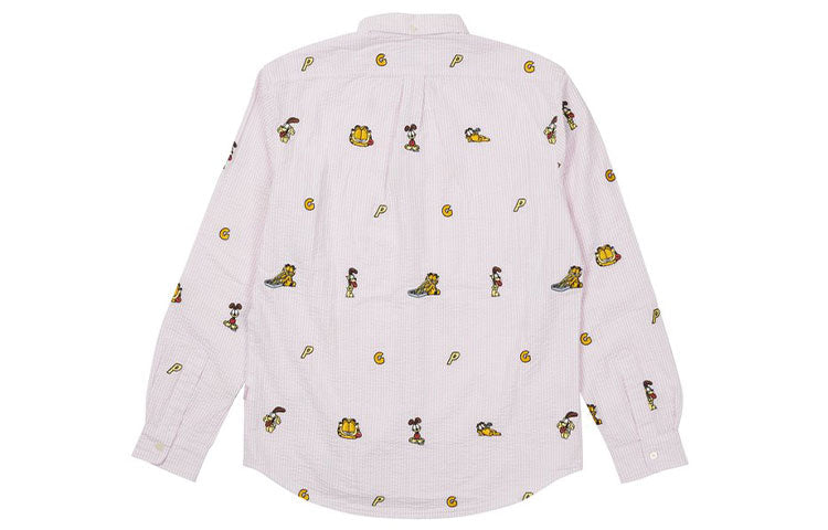 Palace Garfield Boojie Shirt 'Pink White' P21SHT001