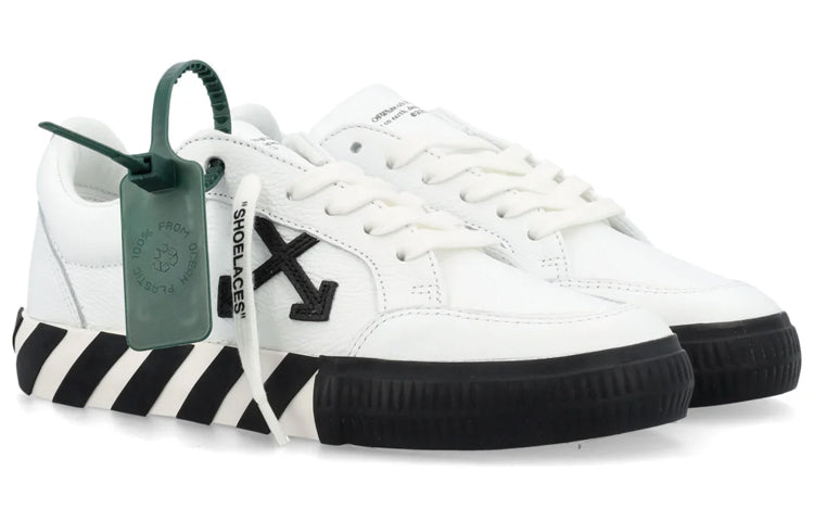 (WMNS) Off-White Vulc Sneaker 'White Black' OWIA272C99LEA0010110