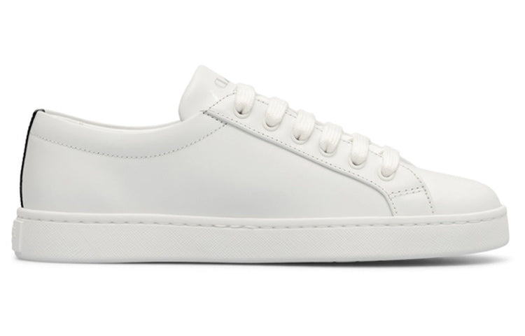 (WMNS) PRADA Leather Sneakers 'White' 1E941M_3F0E_F0964