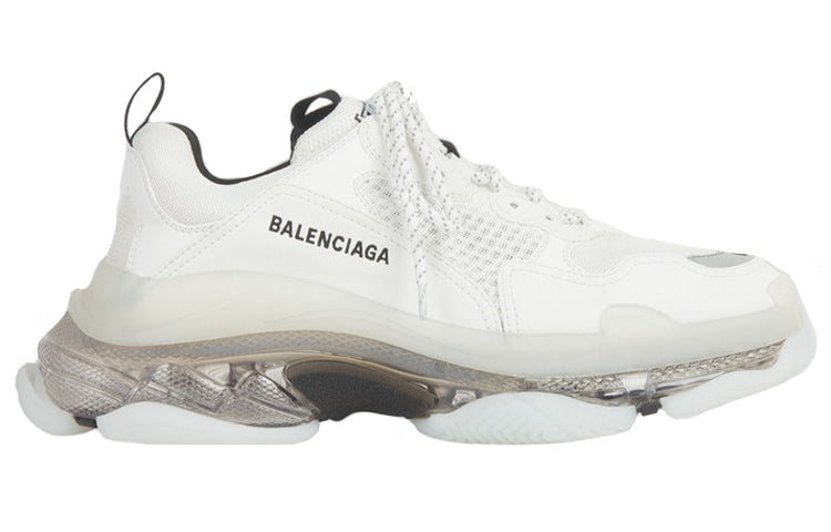 Balenciaga Triple S Sneaker 'Clear Sole - White Grey' 541624W2GS19012