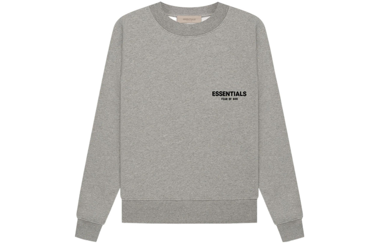 Fear of God Essentials FW22 Crewneck 'Dark Oatmeal' FOG-SS22-614