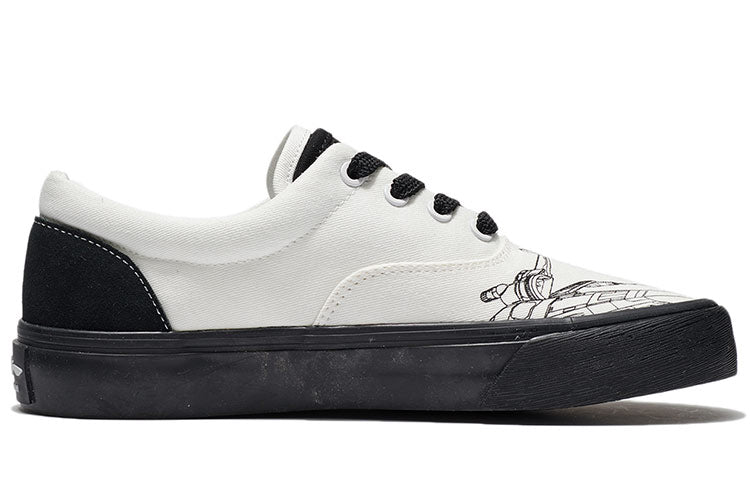 (WMNS) Li-Ning x Star Wars Skateboarding Low 'Creamwhite Black' AGCS202-2