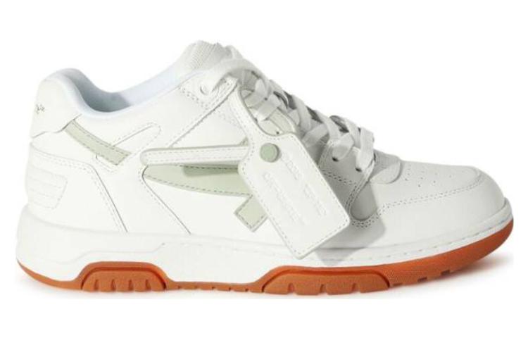 (WMNS) Off-White Out Of Office Low-Top Sneaker 'White Brown' OWIA259F23LEA0030152
