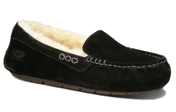 (WMNS) UGG Ansley Slippers Black 3312-BLK