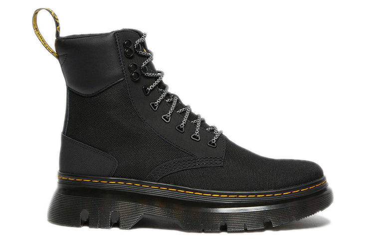 Dr. Martens Tarik Utility Boots 'Carbon Black Yellow' 27017001