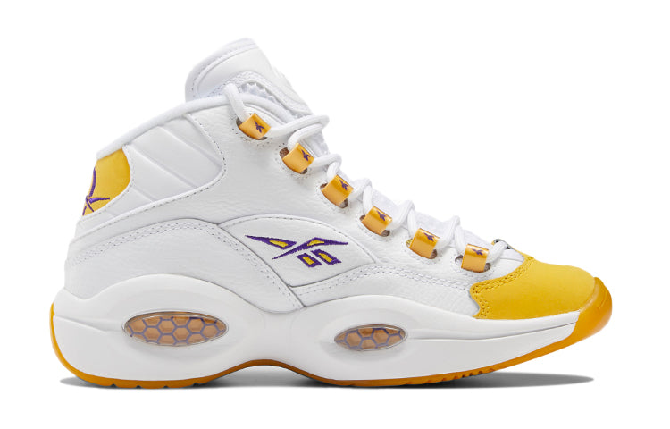 (GS) Reebok Question Mid 'Yellow Toe' FX4286