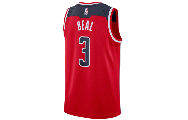 Nike MENS Bradley Beal Washington Wizards NBA Swingman Jersey Red/Black 864515-658