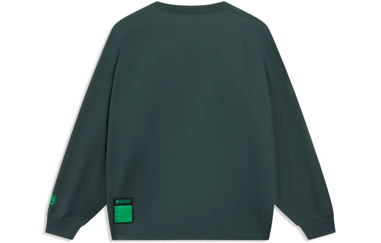 Li-Ning BadFive Graphic Sweatshirt 'Green' AHSSF27-2
