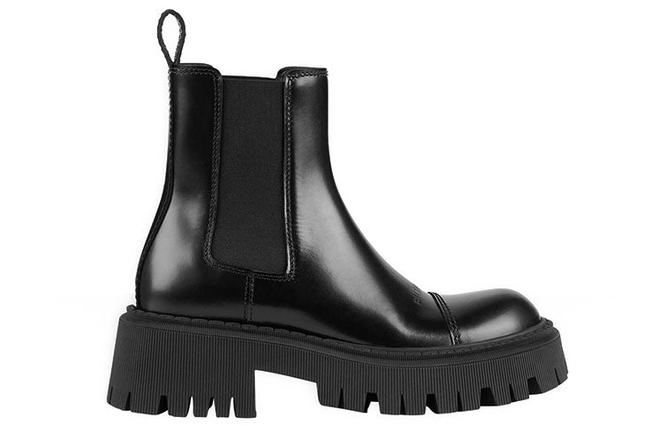 (WMNS) Balenciaga Tractor 20mm Boot 'Black' 641399WA8E91000